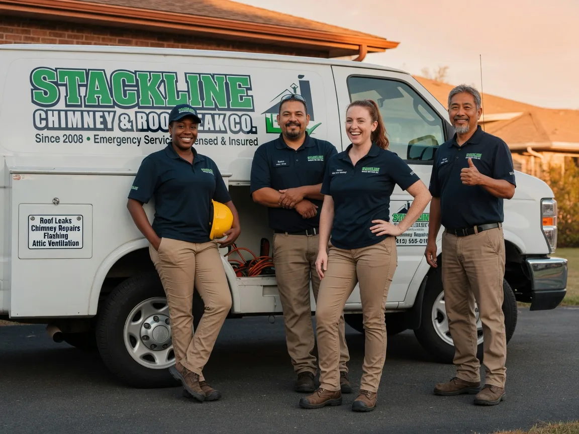 Chimney flashing repair company in Meadville, MS